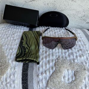 Oakley Sunglasses with Green and Black Accents